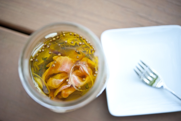 Homemade Gift: Preserved Salmon in a Jar
