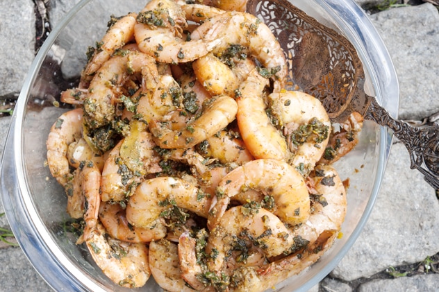 Spicy Middle Eastern Shrimp
